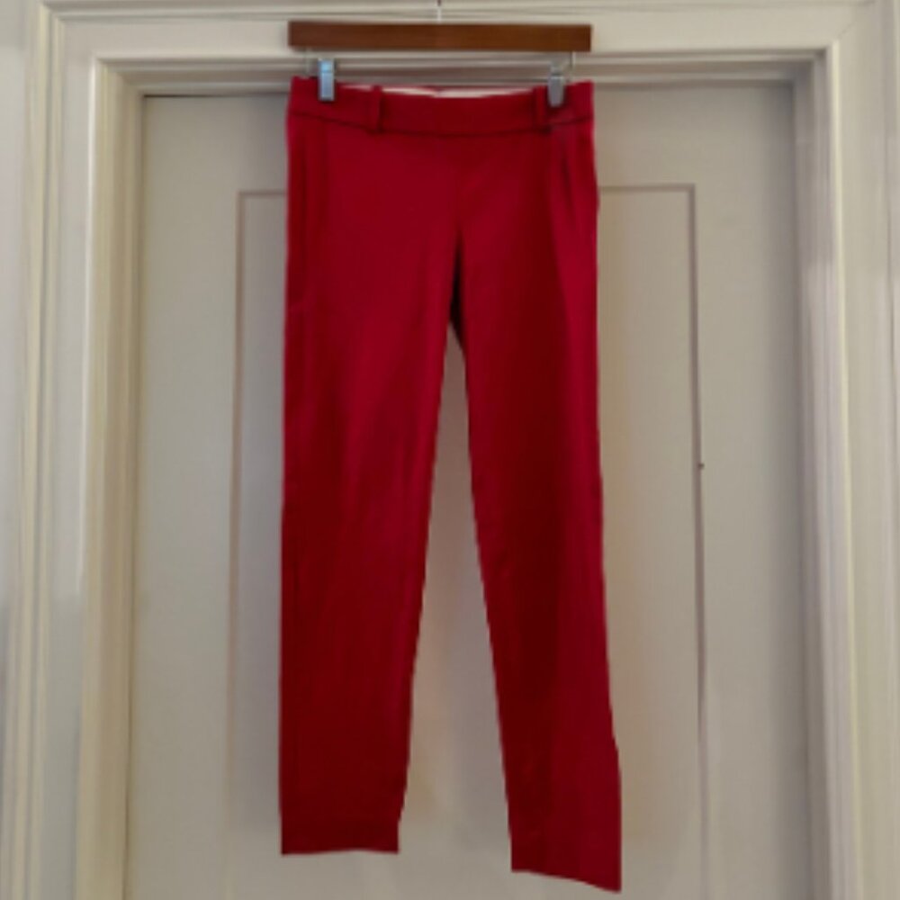 J.Crew Bright Pink Slim Fit Ankle Pants | Size 00 Mint Condition